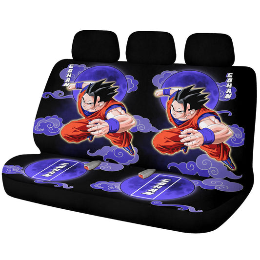 Gohan Car Back Seat Covers Custom Dragon Ball Anime Car Accessories - Gearcarcover - 1