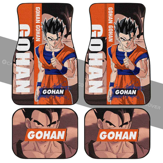 Gohan Car Floor Mats Custom Anime Dragon Ball Car Accessories - Gearcarcover - 2