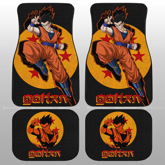 Gohan Car Floor Mats Custom Dragon Ball Anime Car Accessories - Gearcarcover - 1