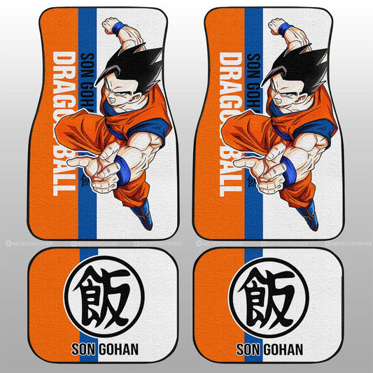 Gohan Car Floor Mats Custom Dragon Ball Car Accessories For Anime Fans - Gearcarcover - 2