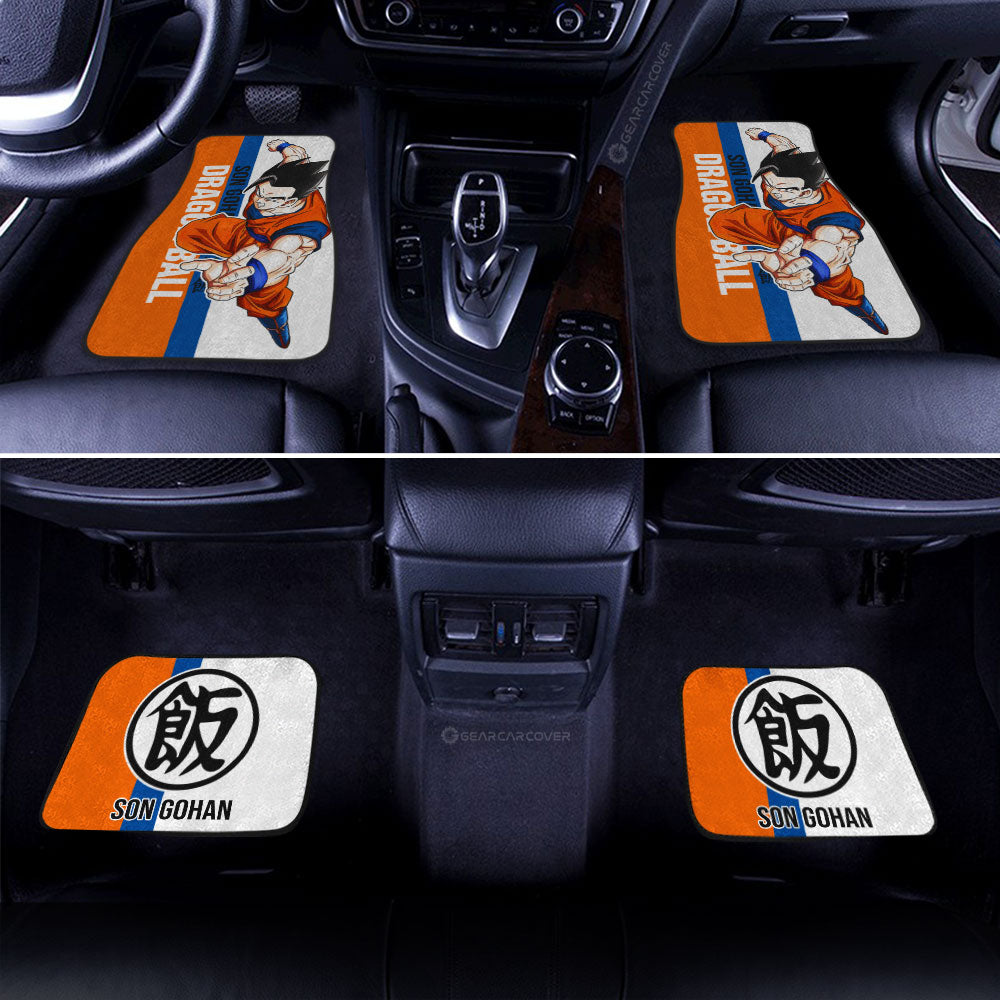 Gohan Car Floor Mats Custom Dragon Ball Car Accessories For Anime Fans - Gearcarcover - 3