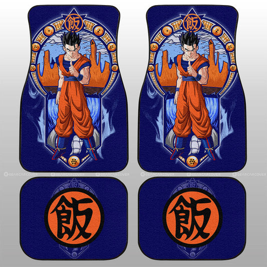 Gohan Car Floor Mats Custom Dragon Ball Car Interior Accessories - Gearcarcover - 1