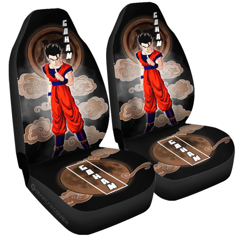 Gohan Car Seat Covers Custom Anime Dragon Ball Car Accessories - Gearcarcover - 3