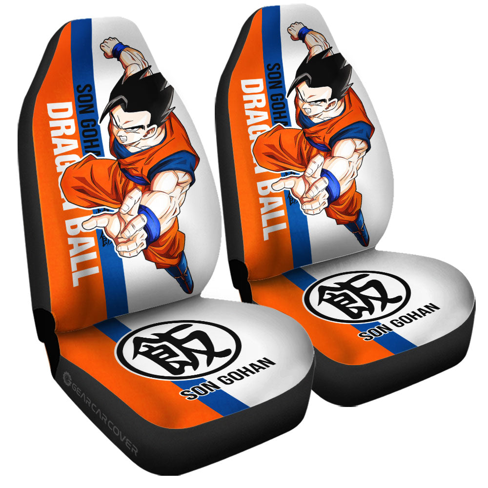 Gohan Car Seat Covers Custom Dragon Ball Car Accessories For Anime Fans - Gearcarcover - 3