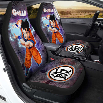 Gohan Car Seat Covers Custom Galaxy Style Dragon Ball Anime Car Accessories - Gearcarcover - 1