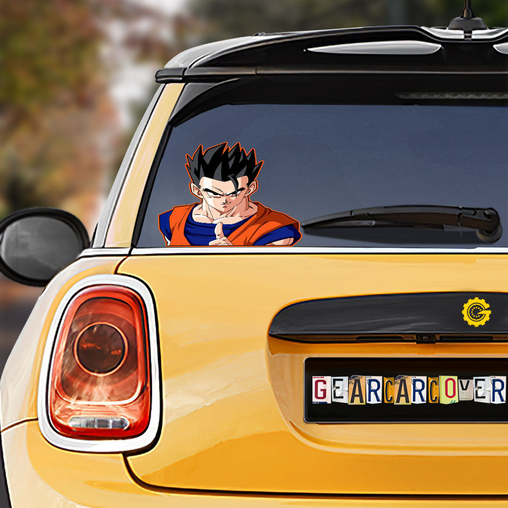Gohan Car Sticker Custom Dragon Ball Anime Car Accessories - Gearcarcover - 1