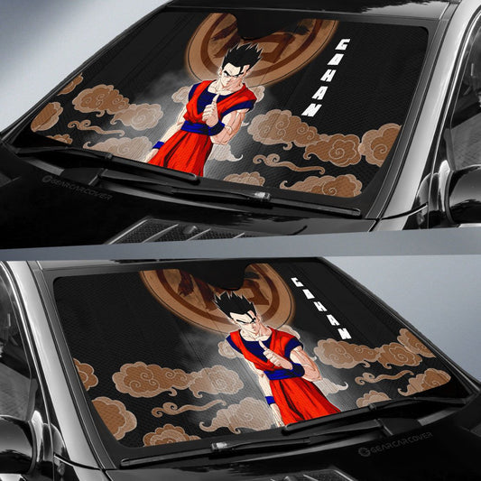 Gohan Car Sunshade Custom Anime Dragon Ball Car Accessories - Gearcarcover - 2