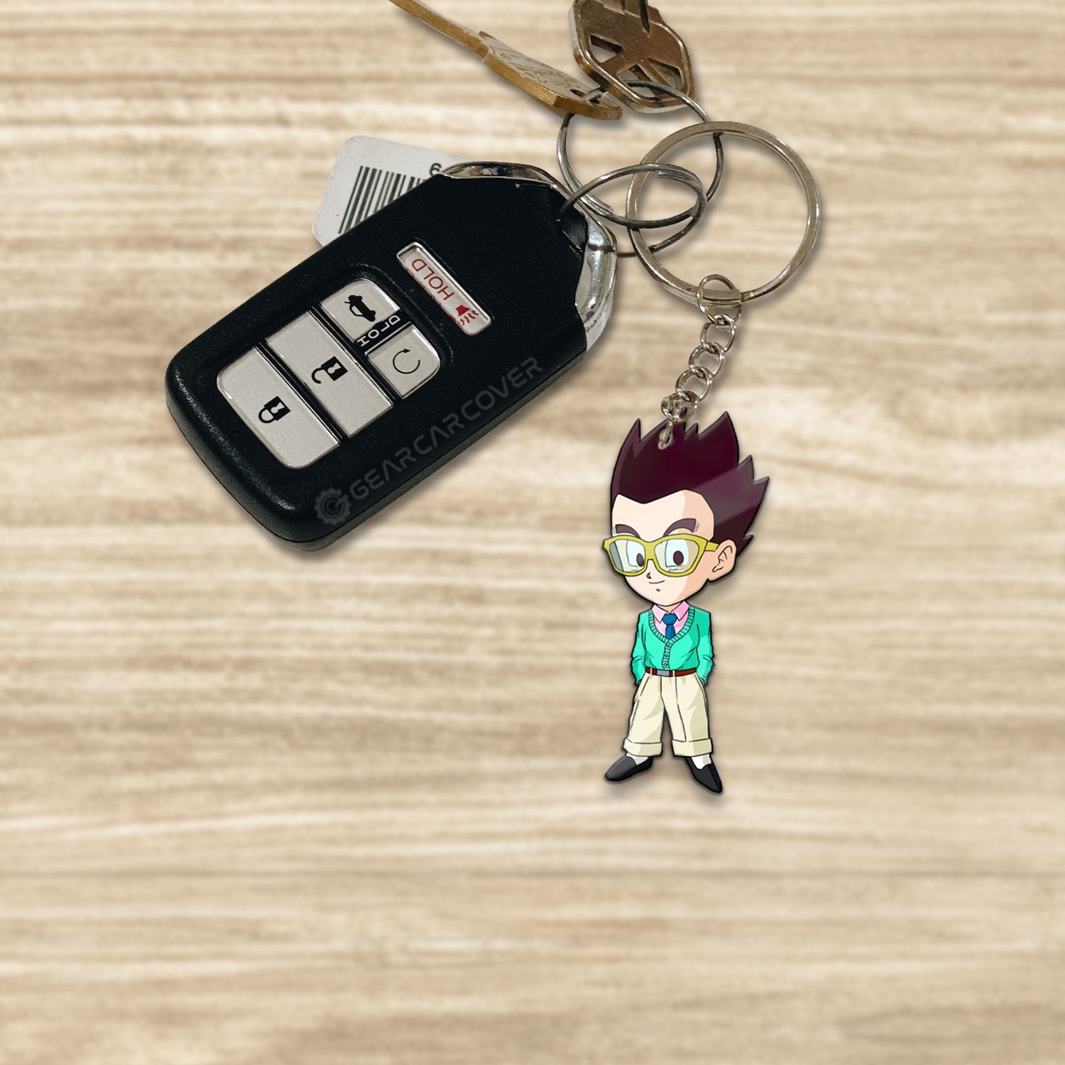 Gohan Keychain Custom Dragon Ball Anime Car Accessories - Gearcarcover - 1