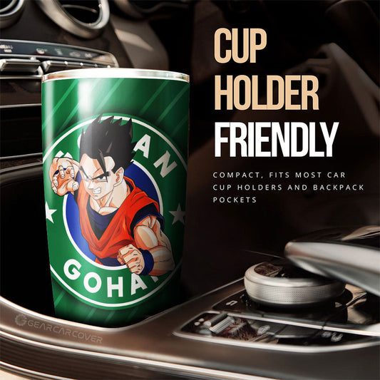 Gohan Tumbler Cup Custom Dragon Ball Anime Car Accessories - Gearcarcover - 2
