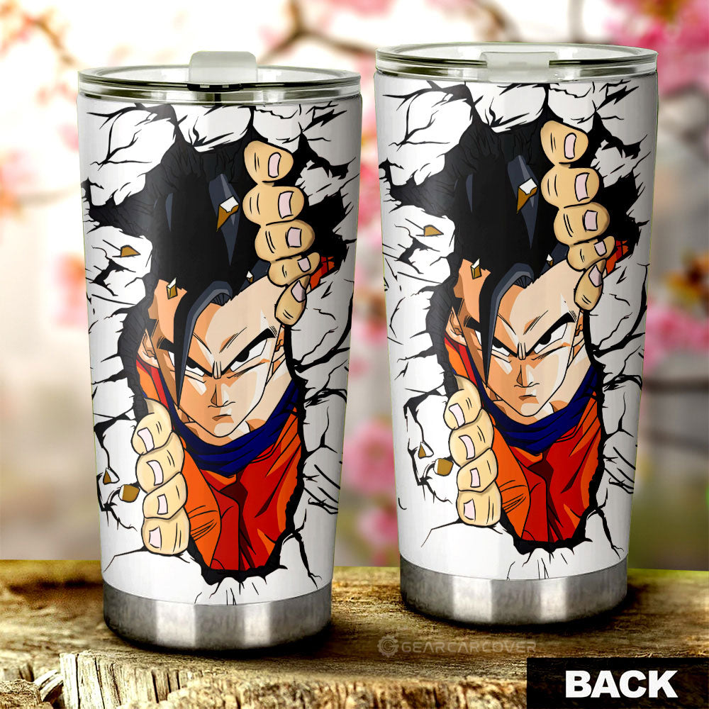 Gohan Tumbler Cup Custom Dragon Ball Anime - Gearcarcover - 3