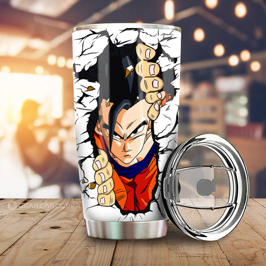 Gohan Tumbler Cup Custom Dragon Ball Anime - Gearcarcover - 1