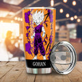 Gohan Tumbler Cup Custom Dragon Ball Anime Manga Color Style - Gearcarcover - 2