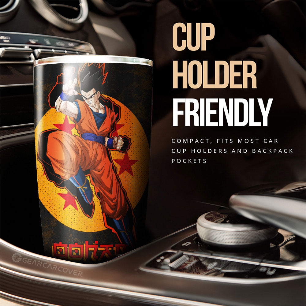 Gohan Tumbler Cup Custom Dragon Ball Car Accessories - Gearcarcover - 1