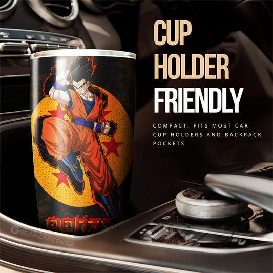 Gohan Tumbler Cup Custom Dragon Ball Car Accessories - Gearcarcover - 1