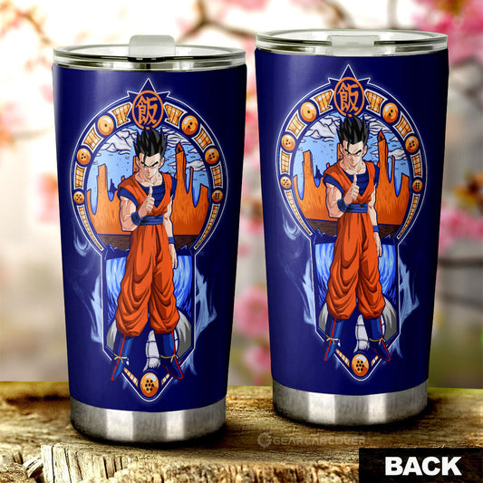 Gohan Tumbler Cup Custom Dragon Ball Car Interior Accessories - Gearcarcover - 2