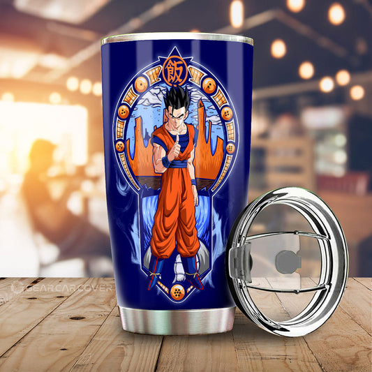 Gohan Tumbler Cup Custom Dragon Ball Car Interior Accessories - Gearcarcover - 1