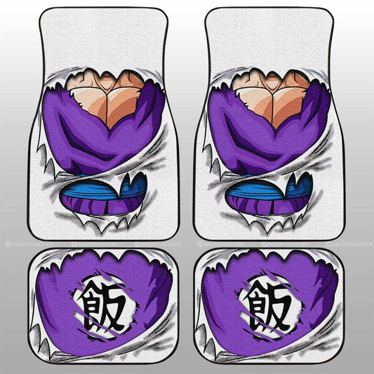 Gohan Uniform Car Floor Mats Custom Dragon Ball Anime - Gearcarcover - 1