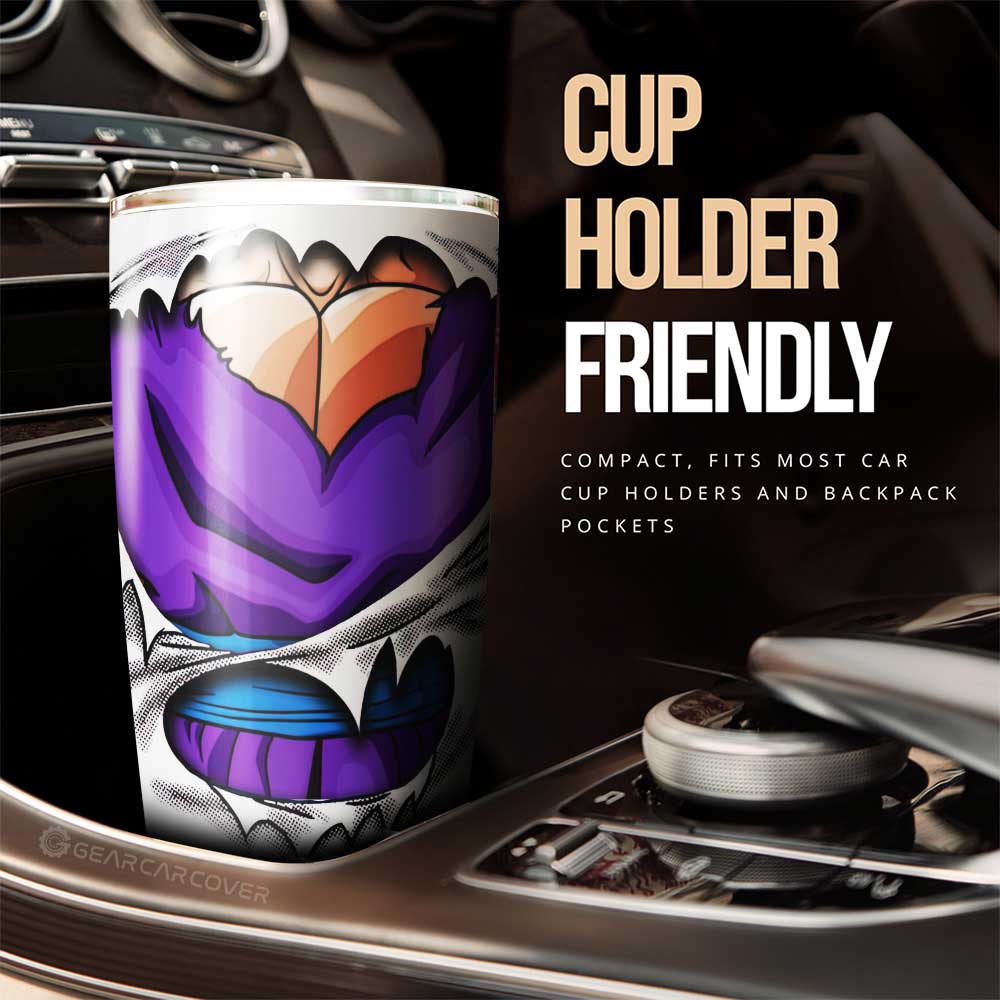 Gohan Uniform Tumbler Cup Custom Dragon Ball Anime - Gearcarcover - 2