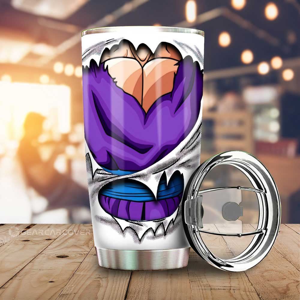 Gohan Uniform Tumbler Cup Custom Dragon Ball Anime - Gearcarcover - 1