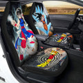 Goku And Chichi Car Seat Covers Custom Dragon Ball Anime Car Accessories - Gearcarcover - 3