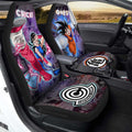 Goku And Chichi Car Seat Covers Custom Galaxy Style Dragon Ball Anime Car Accessories - Gearcarcover - 1