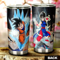 Goku And Chichi Tumbler Cup Custom Dragon Ball Anime Car Interior Accessories - Gearcarcover - 2