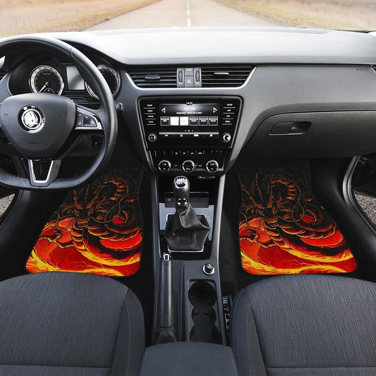 Goku And Shenron Dragon Ball Anime Car Floor Mats Custom - Gearcarcover - 2