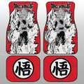 Goku Black Rose Car Floor Mats Custom Dragon Ball Anime Car Accessories Manga Style For Fans - Gearcarcover - 2