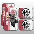 Goku Black Rose Car Floor Mats Custom Dragon Ball Car Accessories For Anime Fans - Gearcarcover - 1