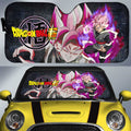 Goku Black Rose Car Sunshade Custom Dragon Ball Anime Car Interior Accessories - Gearcarcover - 1
