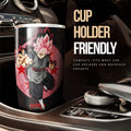 Goku Black Rose Tumbler Cup Custom Dragon Ball Car Accessories - Gearcarcover - 1