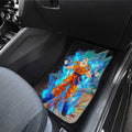 Goku Blue Car Floor Mats Custom Dragon Ball Anime Car Accessories - Gearcarcover - 4