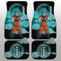 Goku Blue Car Floor Mats Custom Dragon Ball Anime Car Accessories - Gearcarcover - 2