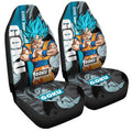 Goku Blue Car Seat Covers Custom Anime Dragon Ball Car Accessories - Gearcarcover - 3