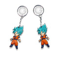 Goku Blue Keychain Custom Dragon Ball Anime Car Accessories - Gearcarcover - 3