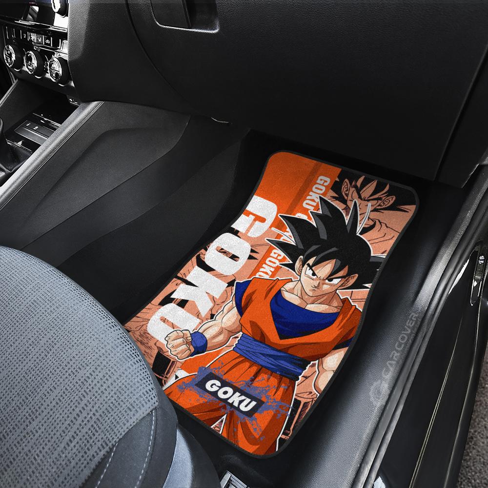 Goku Car Floor Mats Custom Dragon Ball Anime Car Accessories - Gearcarcover - 4