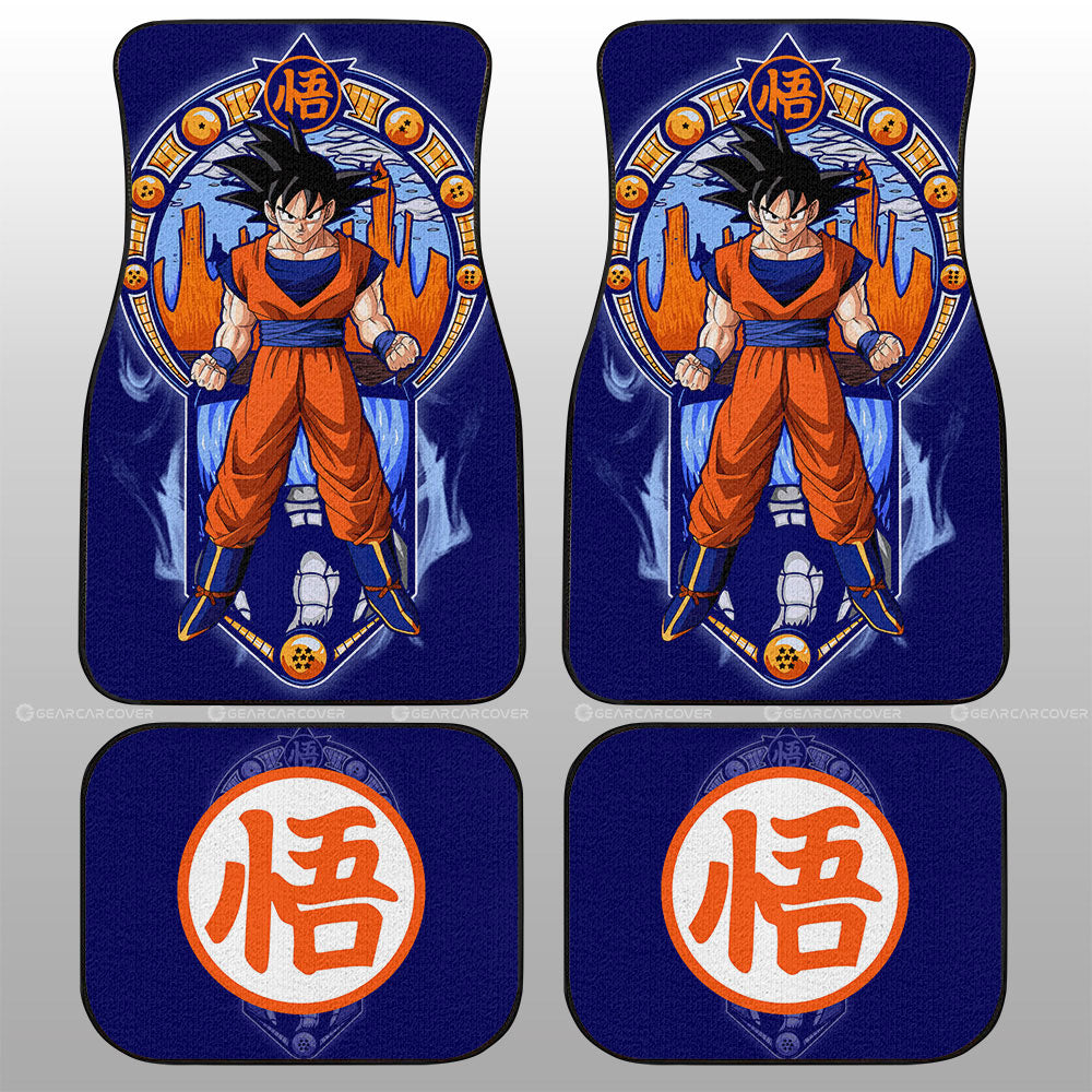 Goku Car Floor Mats Custom Dragon Ball Car Interior Accessories - Gearcarcover - 1