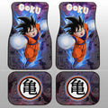 Goku Car Floor Mats Custom Galaxy Style Dragon Ball Anime Car Accessories - Gearcarcover - 2