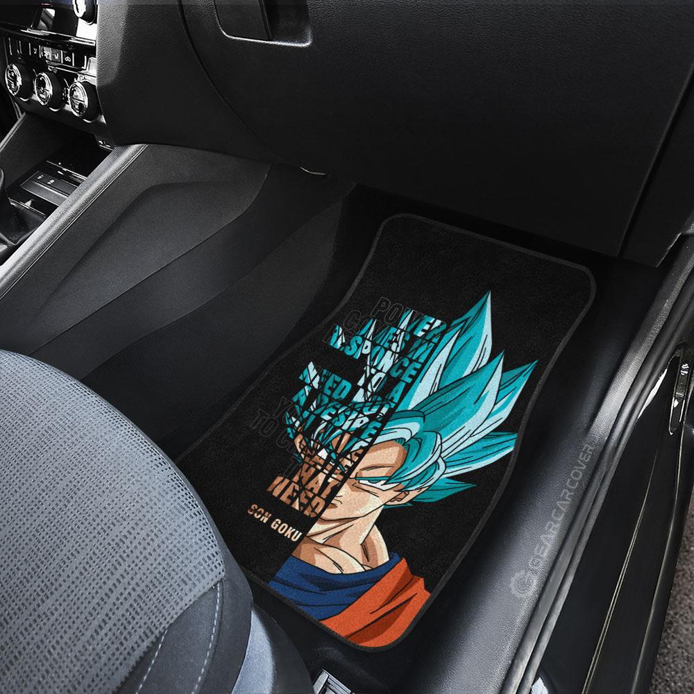 Goku Car Floor Mats Custom Gift For Dragon Ball Anime Fans - Gearcarcover - 4