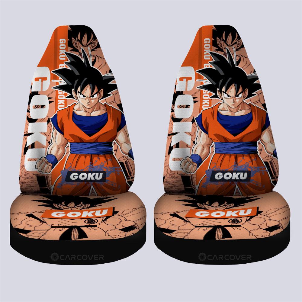 Goku Car Seat Covers Custom Dragon Ball Anime Car Accessories - Gearcarcover - 4