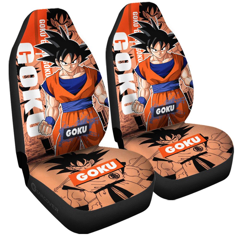 Goku Car Seat Covers Custom Dragon Ball Anime Car Accessories - Gearcarcover - 3