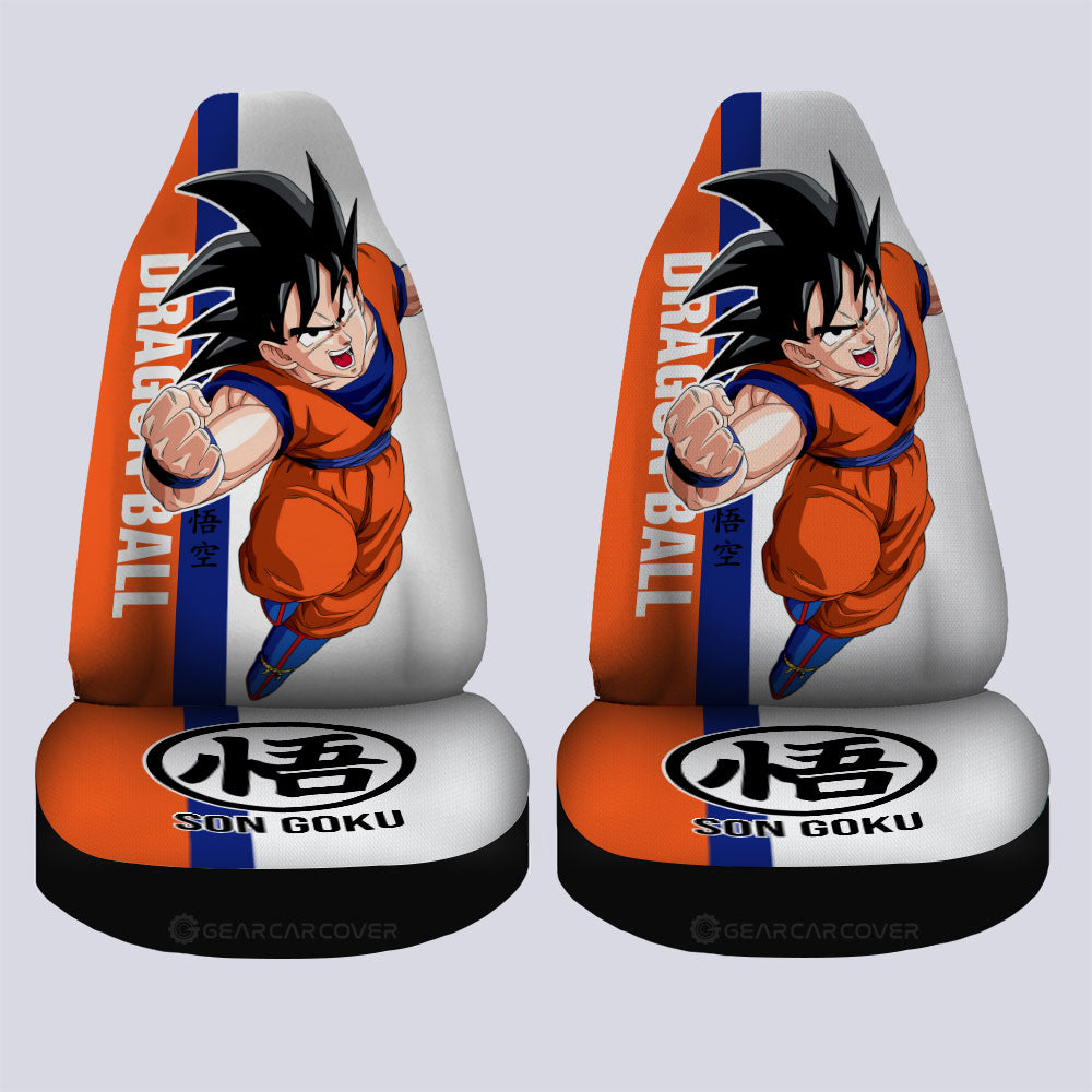 Goku Car Seat Covers Custom Dragon Ball Car Accessories For Anime Fans - Gearcarcover - 4