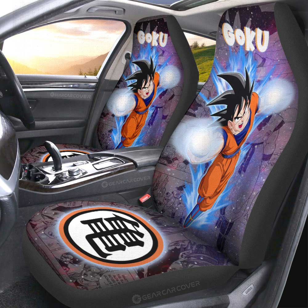 Goku Car Seat Covers Custom Galaxy Style Dragon Ball Anime Car Accessories - Gearcarcover - 2