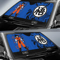 Goku Car Sunshade Custom Dragon Ball Anime Manga Color Style - Gearcarcover - 2