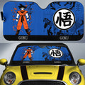 Goku Car Sunshade Custom Dragon Ball Anime Manga Color Style - Gearcarcover - 1