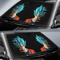 Goku Car Sunshade Custom Gift For Dragon Ball Anime Fans - Gearcarcover - 2