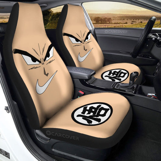 Goku Eyes Car Seat Covers Custom Dragon Ball Anime Car Accessories - Gearcarcover - 1