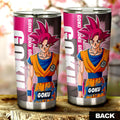 Goku God Tumbler Cup Custom Dragon Ball Anime Car Accessories - Gearcarcover - 3