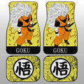 Goku SSJ Car Floor Mats Custom Dragon Ball Anime Manga Color Style - Gearcarcover - 2