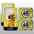 Goku SSJ Car Floor Mats Custom Dragon Ball Anime Manga Color Style - Gearcarcover - 1